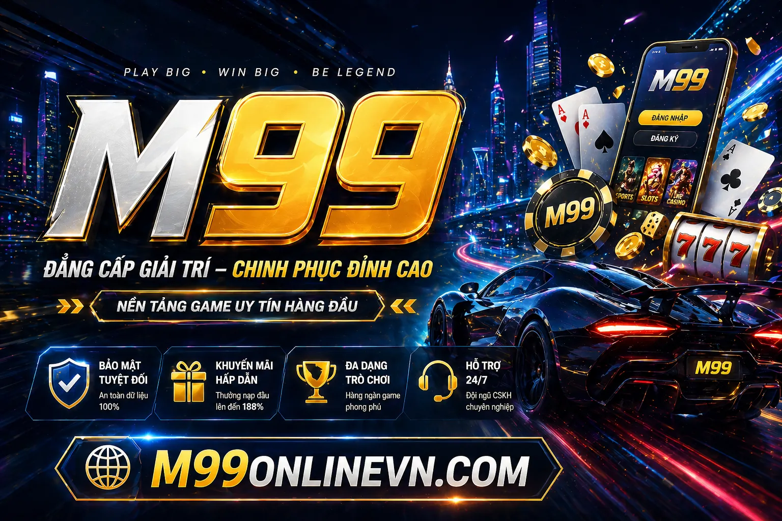 Hình ảnh chính về trò chơi nổ hũ với giải độc đắc lớn và mã bet188 code